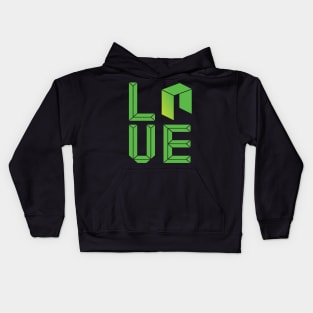 Neo Crypto currency love premium Kids Hoodie